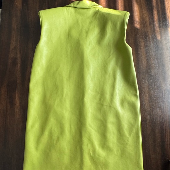 PLT PU Sleeveless Blazer Dress - Picture 3 of 4